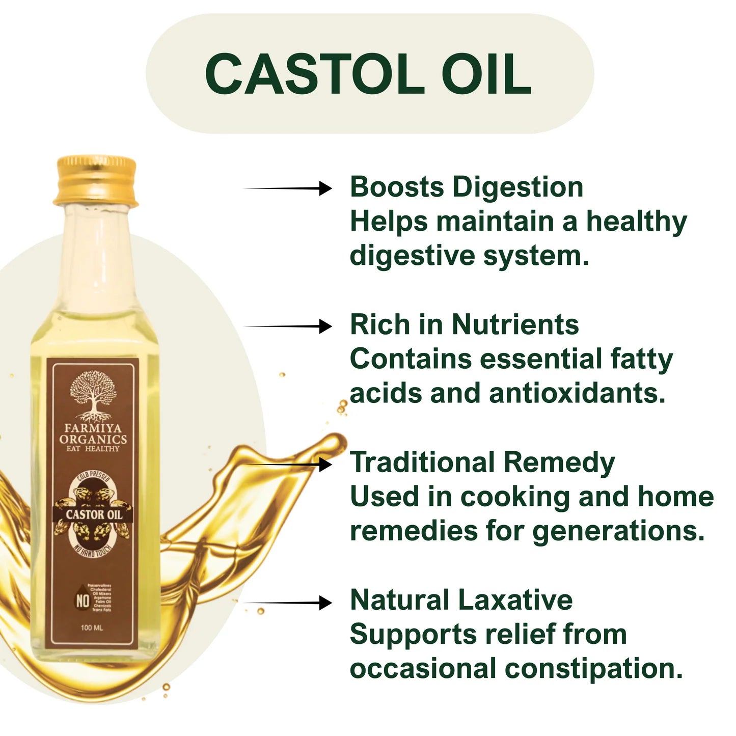 Castor Oil 100 ML
