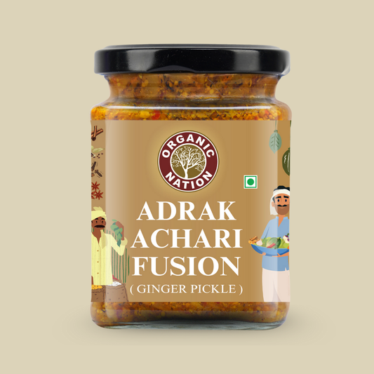 ADRAK ACHARI FUSION (Ginger Pickle)