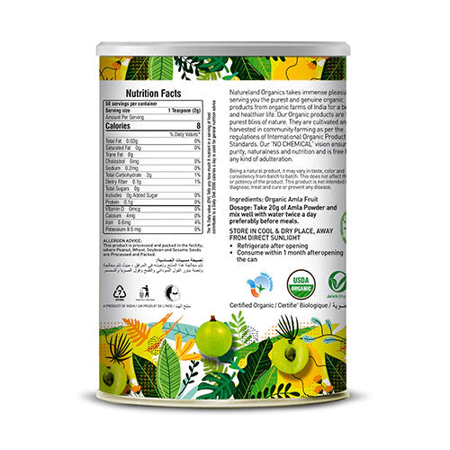 ORGANIC AMLA POWDER (COMPOSITE CAN) 100 GM