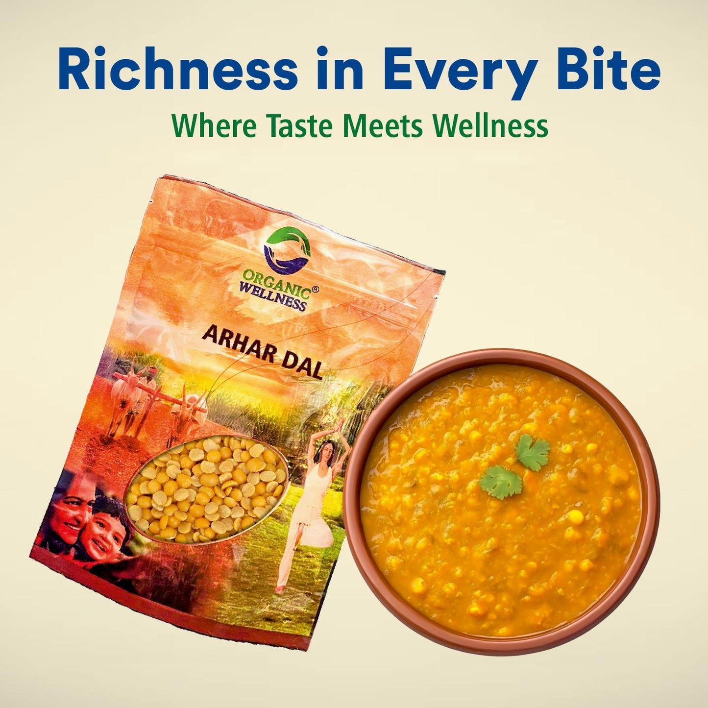 Organic Arhar Dal / Toor Dal