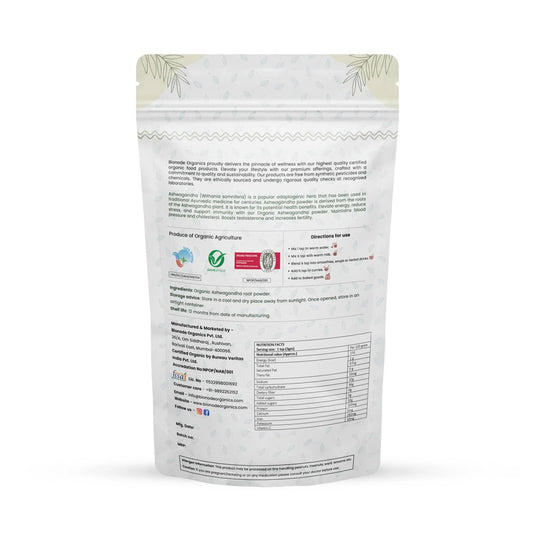Bionode Organic Ashwagandha Powder