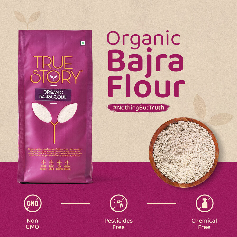 Organic Bajra Flour (True Story)