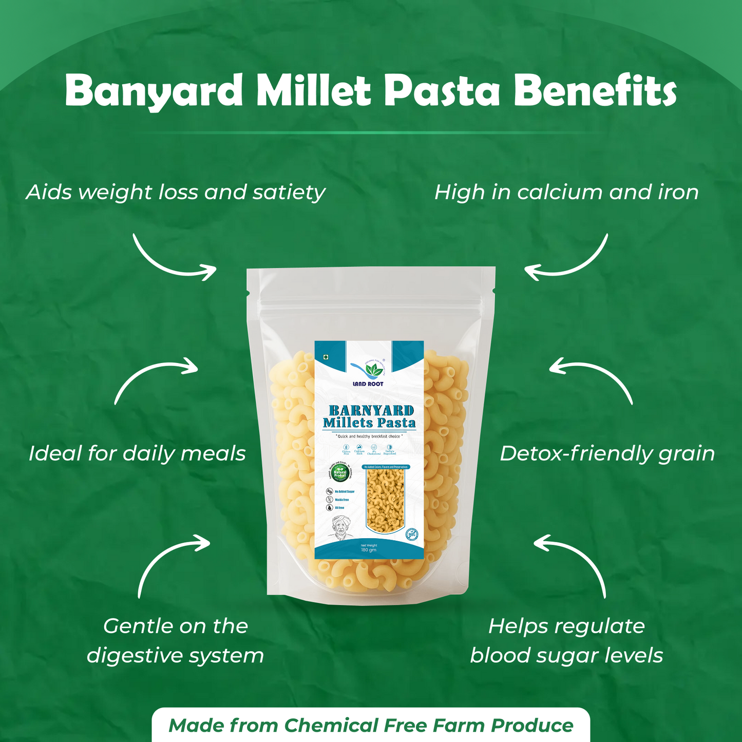 Banyard Millets Pasta