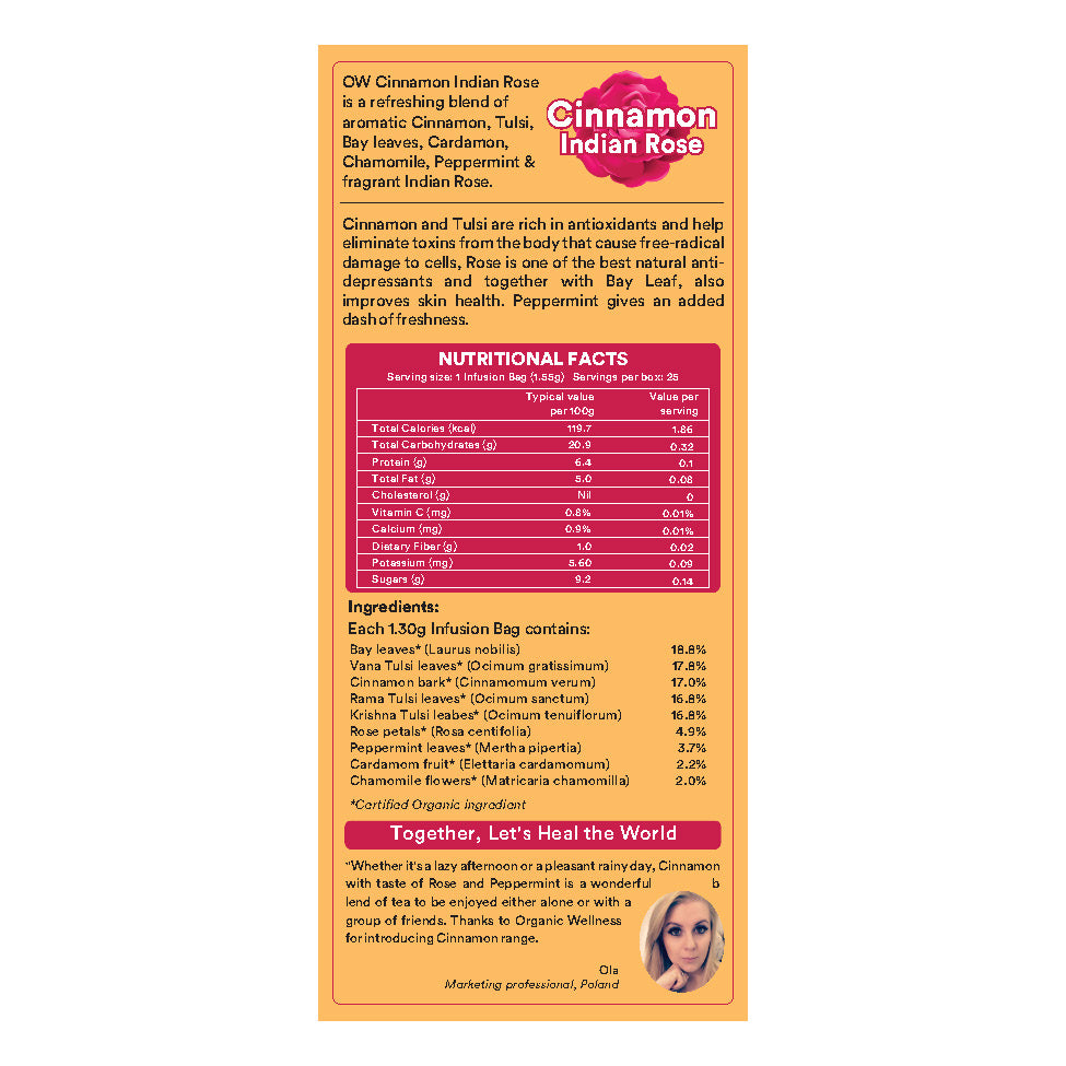 Cinnamon Indian Rose Tea