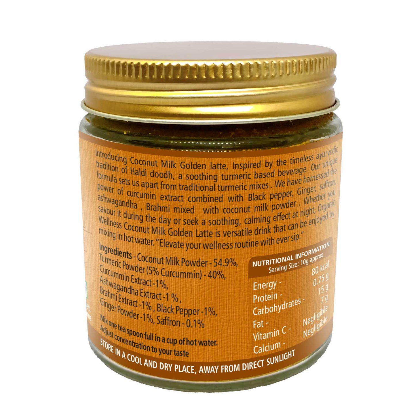 Coconut Milk Golden Latte