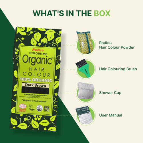 Organic Dark Brown Hair Colour