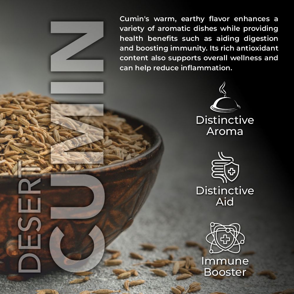 Organic Desert Cumin (Jeera)