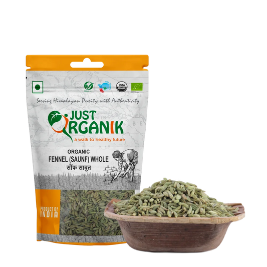Organic Fennel Whole (Saunf)