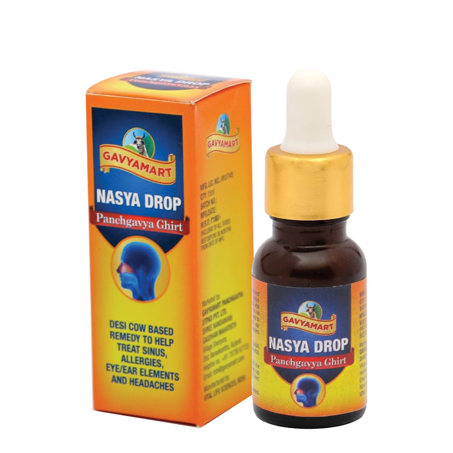 Panchagavya nasya drop