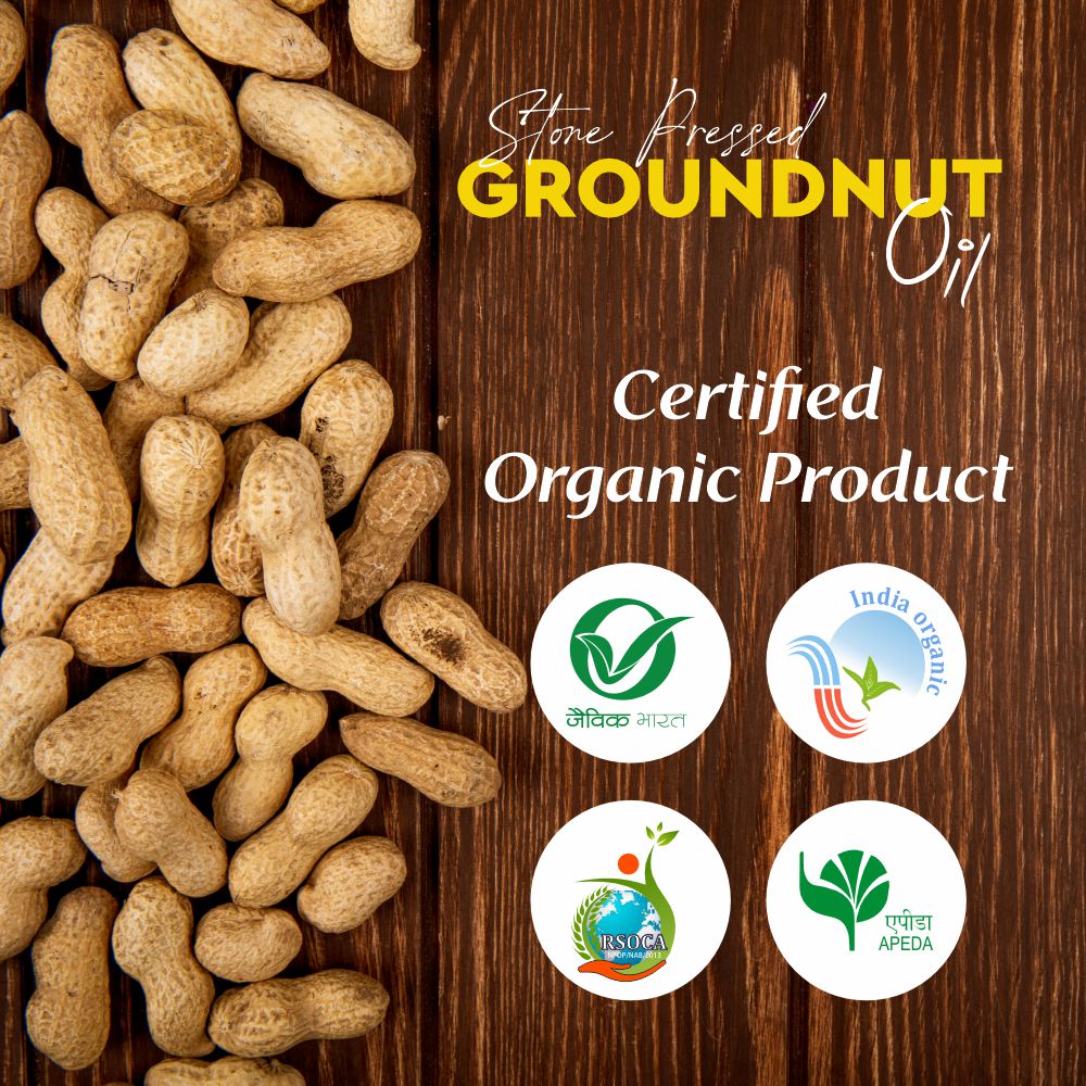 Organic Organic Groundnut Oil