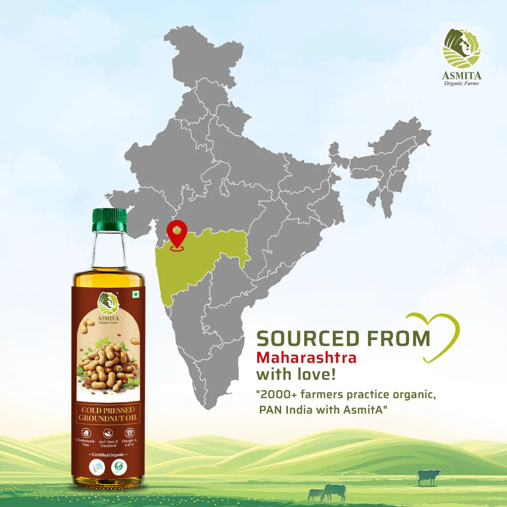 Cold Pressed Groundnut Oil