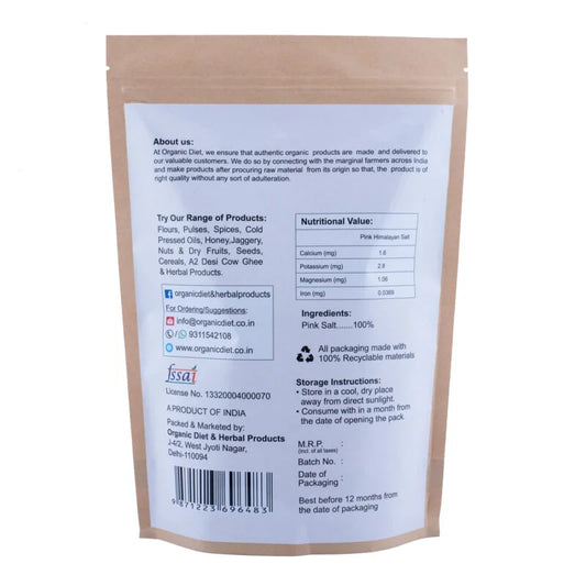 Organic Himalayan Pink Salt