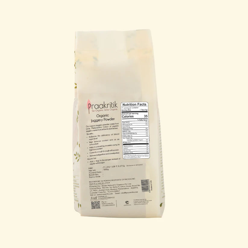 Organic Jaggery Powder