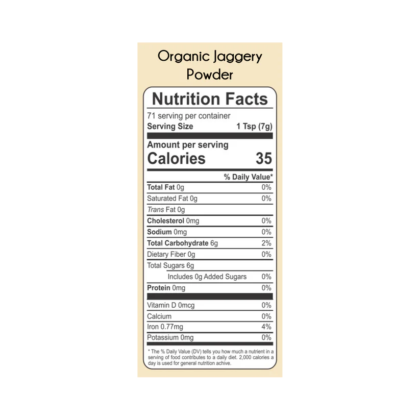 Organic Jaggery Powder