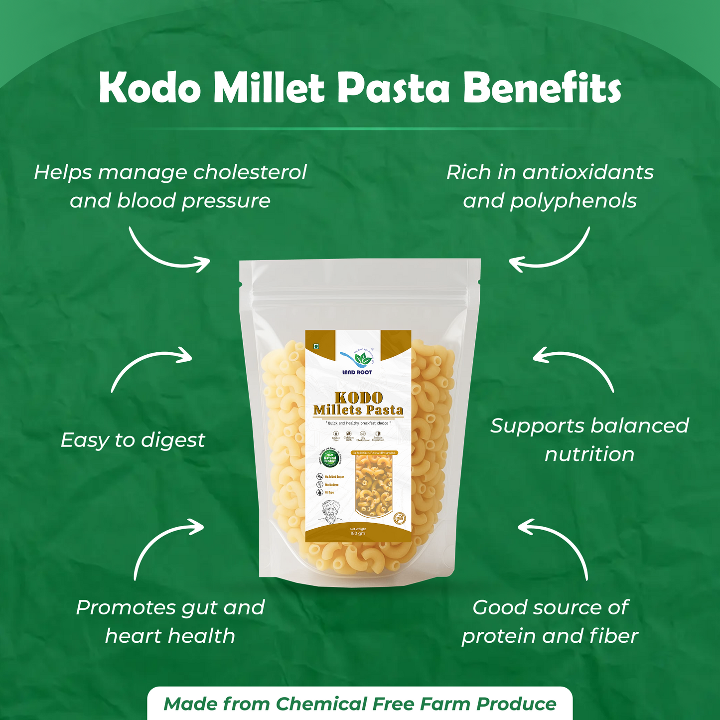 Kodo Millets Pasta