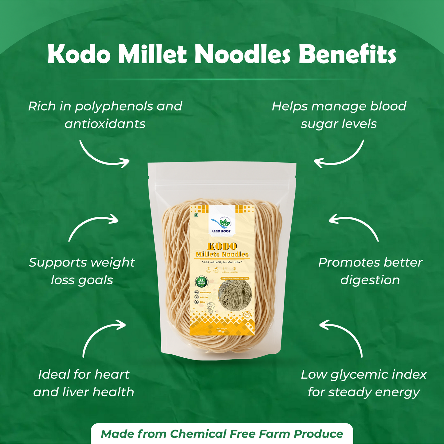 Kodo Millets Noodles