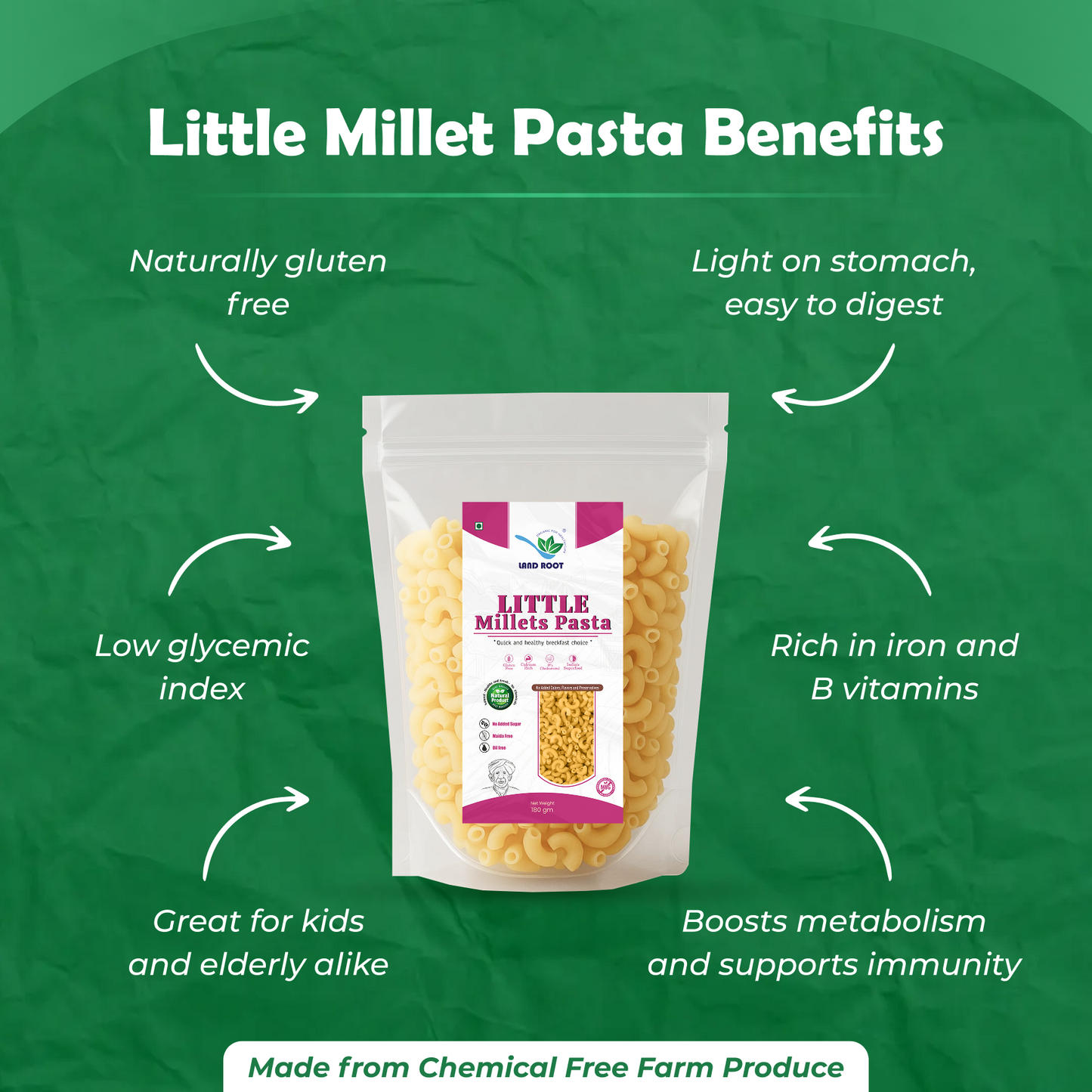 Little Millets Pasta