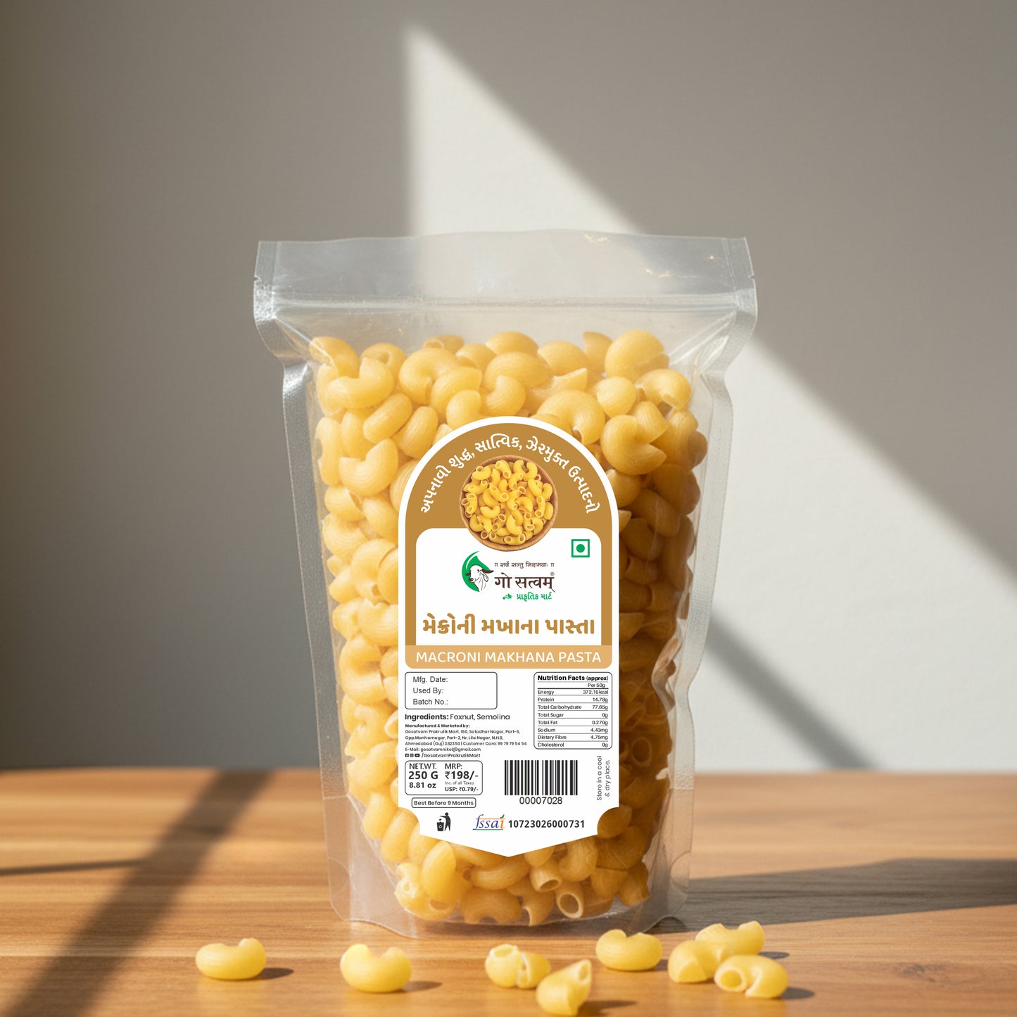 Macaroni Makhana Pasta