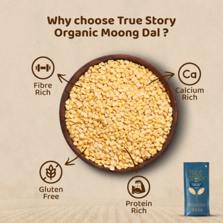 Organic Yellow Moong Dal (True Story)