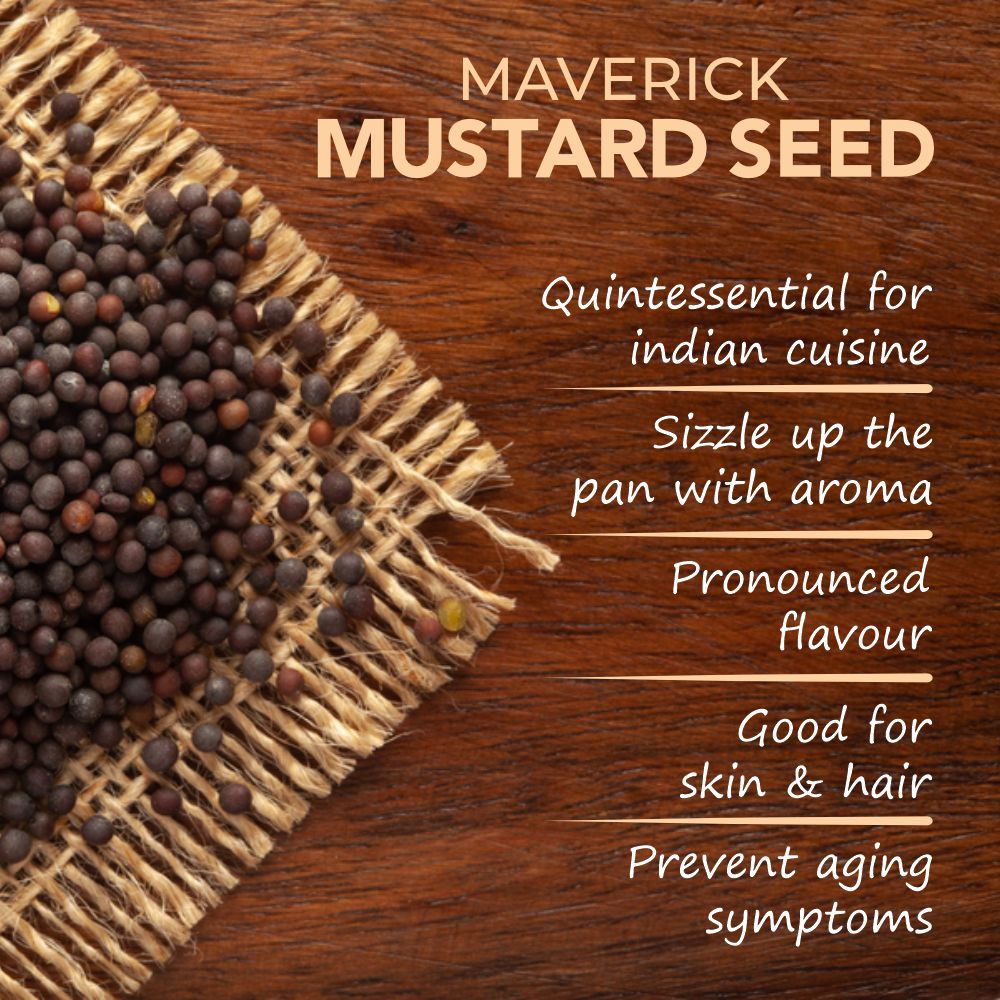 Organic Mustard Seeds (Sarso)