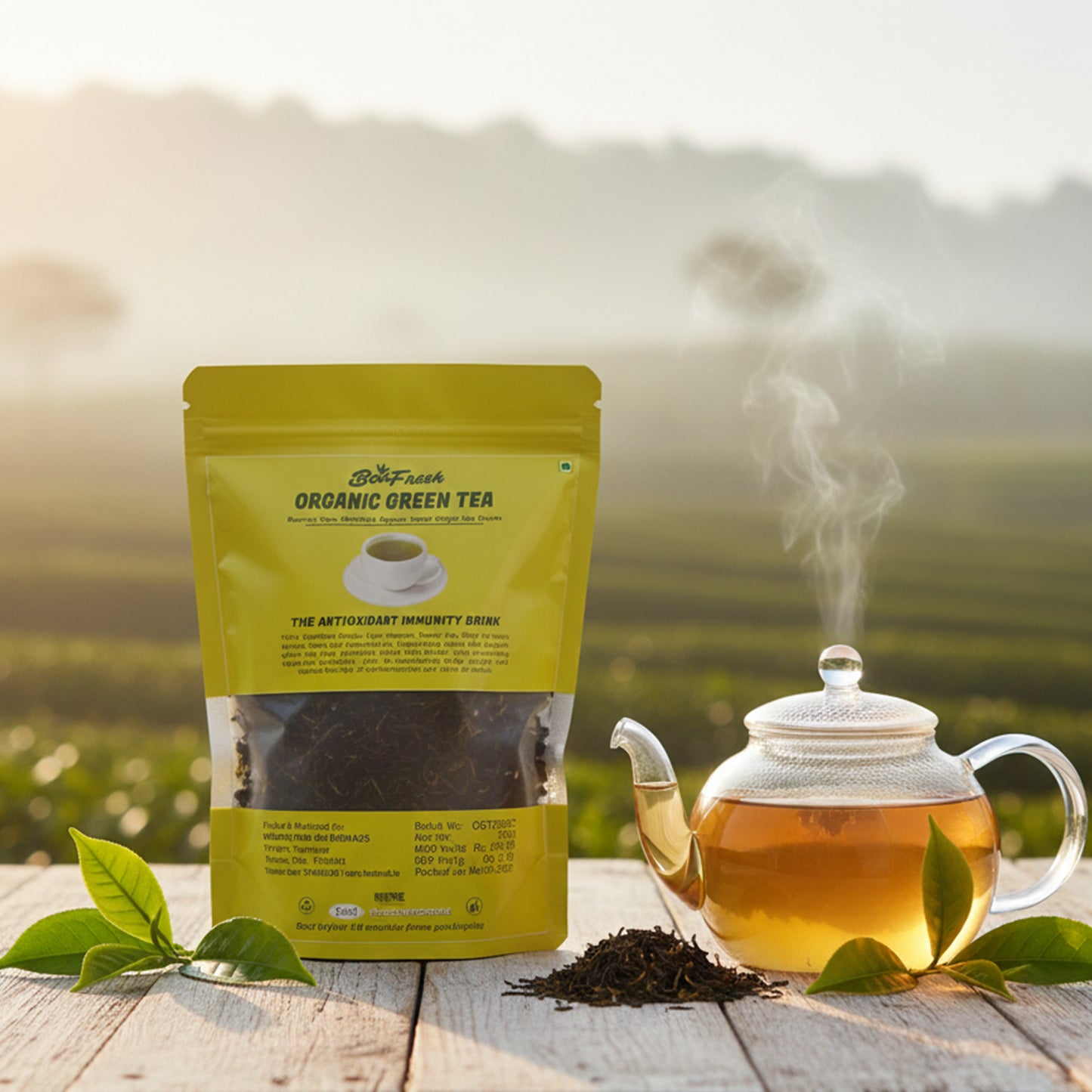 Organic Green Tea Whole Leaf
