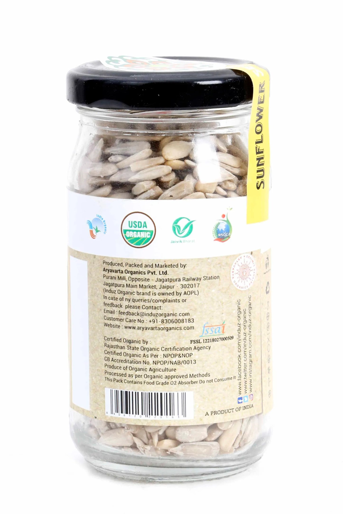 Organic Sunflower Seeds