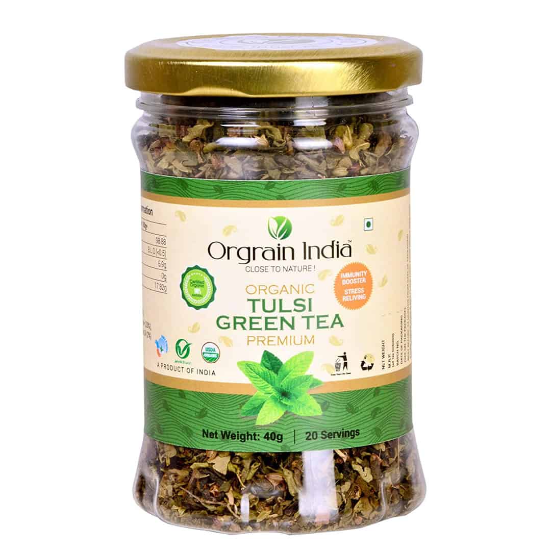 Organic Tulsi Green Tea