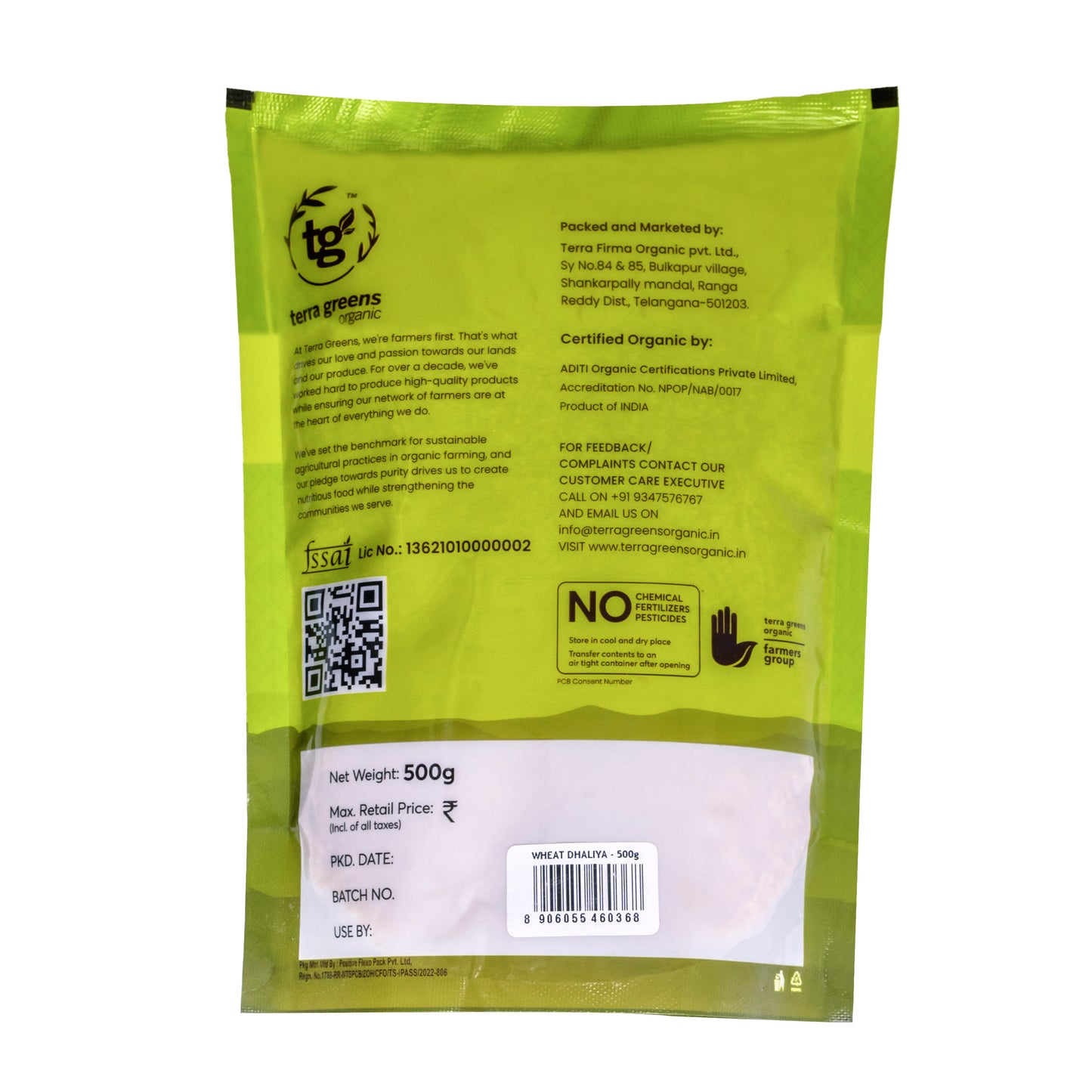 Organic Wheat Dalia