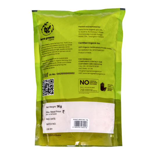 Organic Basmati White Rice