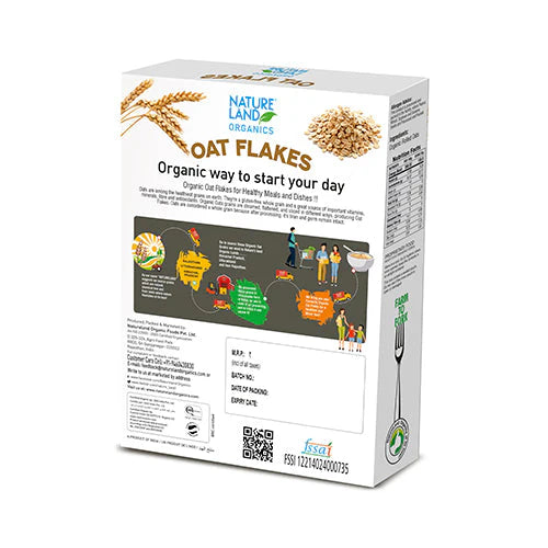 Organic Oat Flakes 250 Gm