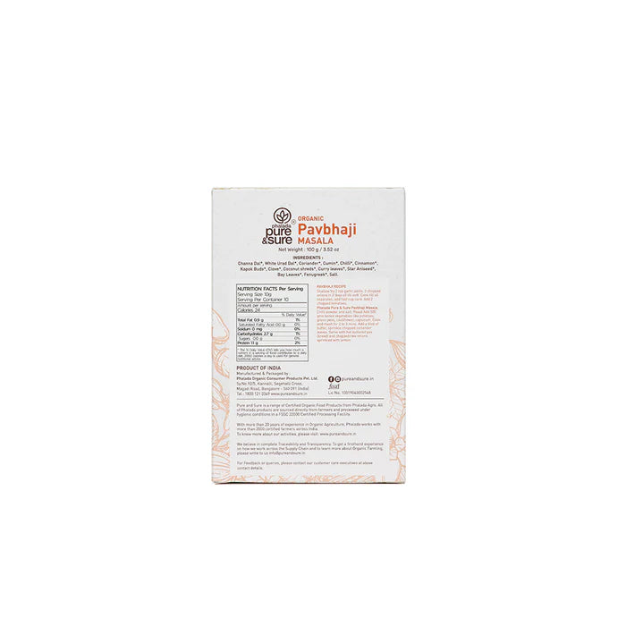 Organic Pav Bhaji Masala (100g)
