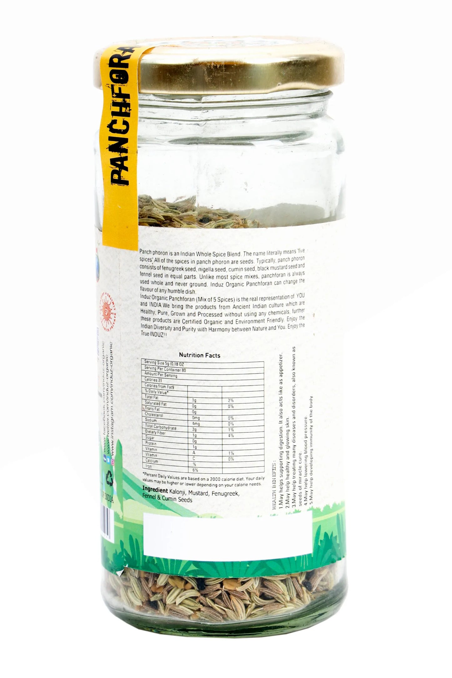 Organic Panchforan