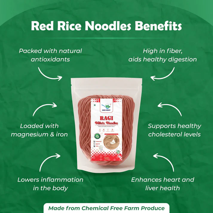 LandRoot Organic Ragi Millets Noodles