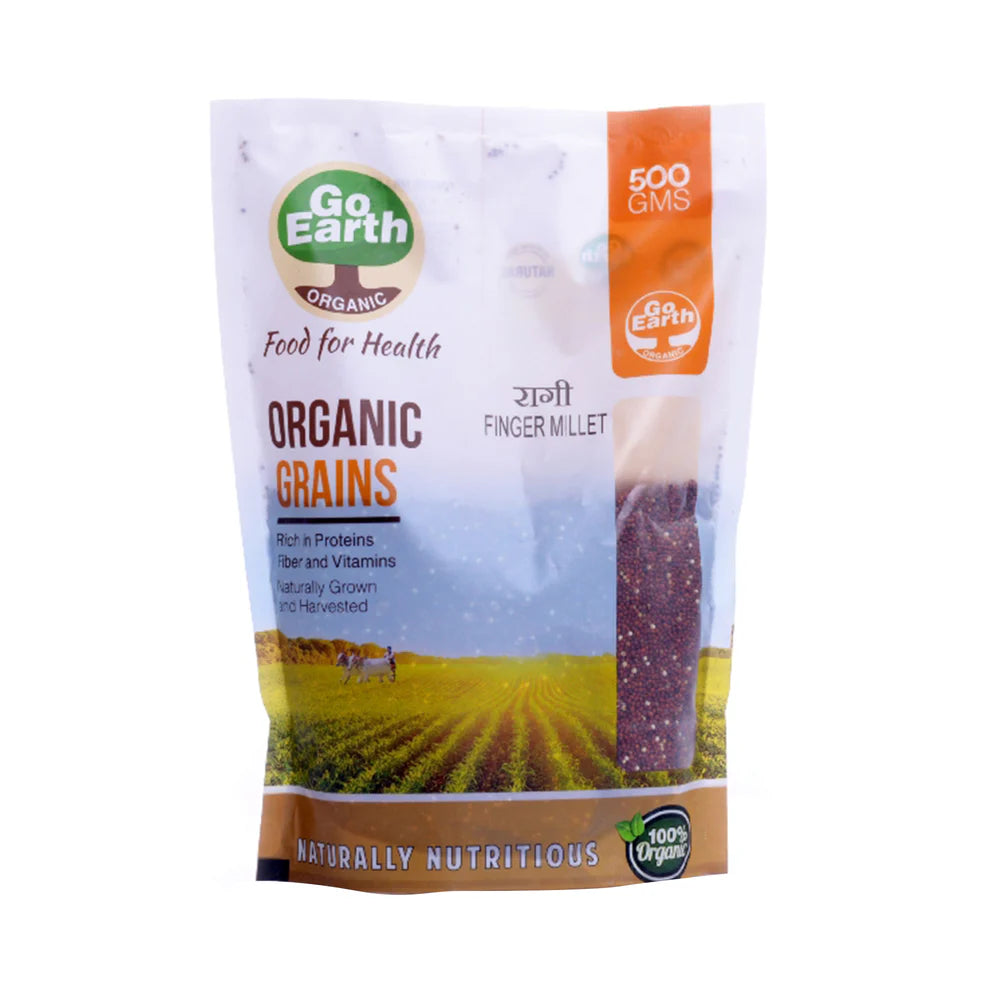 Organic Finger Millet Whole 500 GM