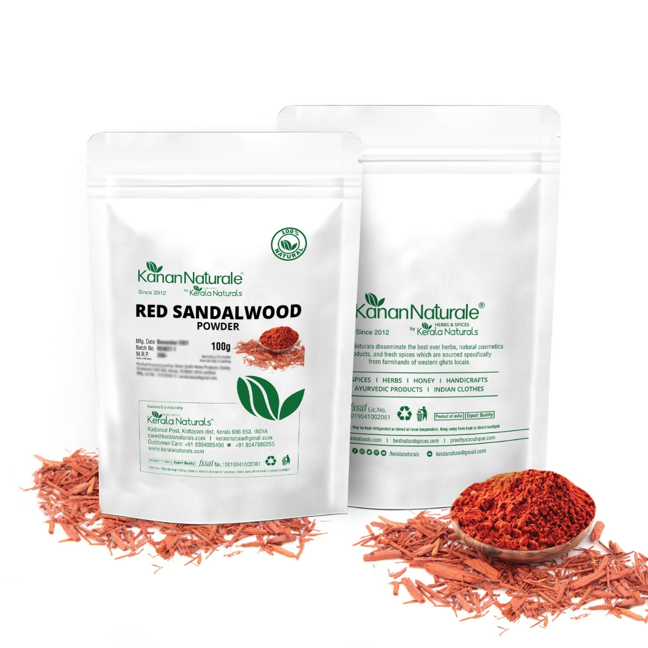 RED SANDALWOOD POWDER