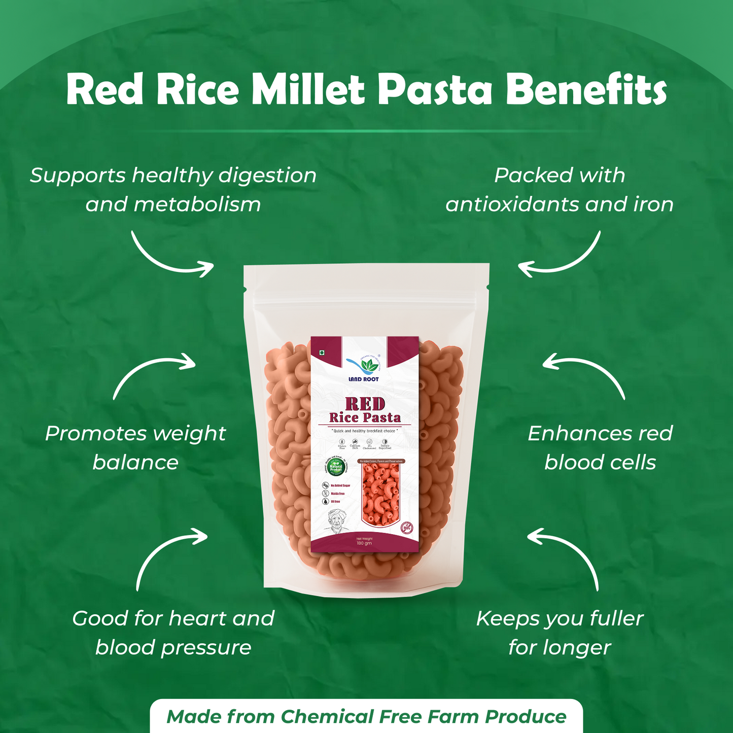 Red Rice Pasta