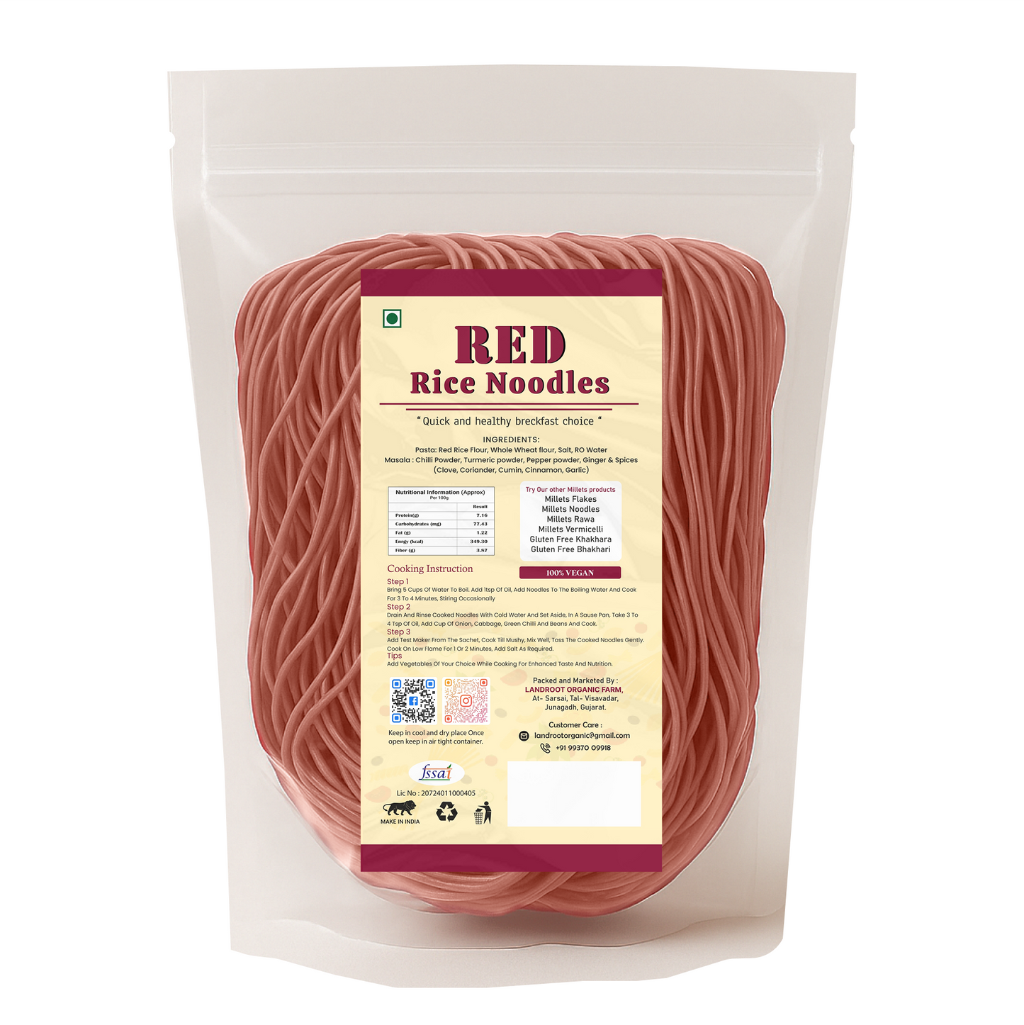 Red Rice Noodles