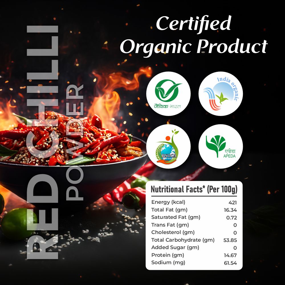 Organic Red Chilli Powder