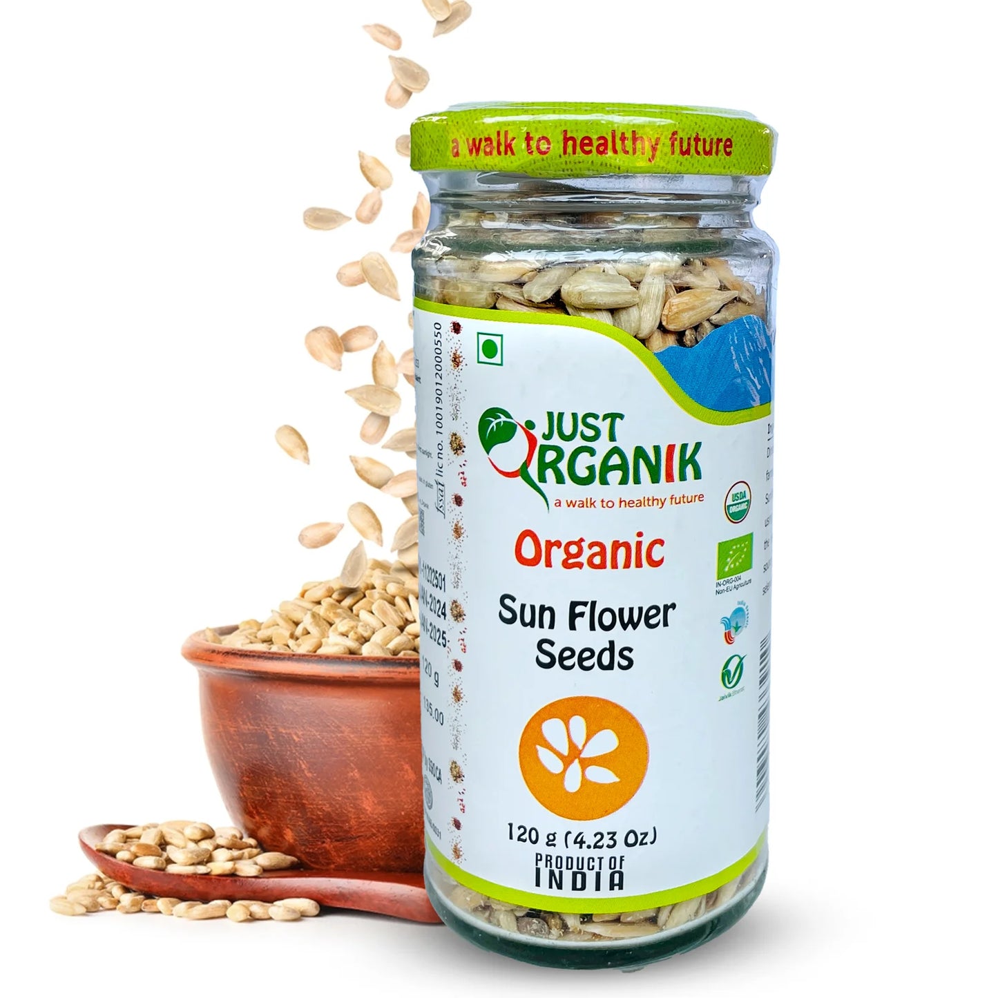 Organic Sunflower Seeds (Surajmukhi Ke Beej)
