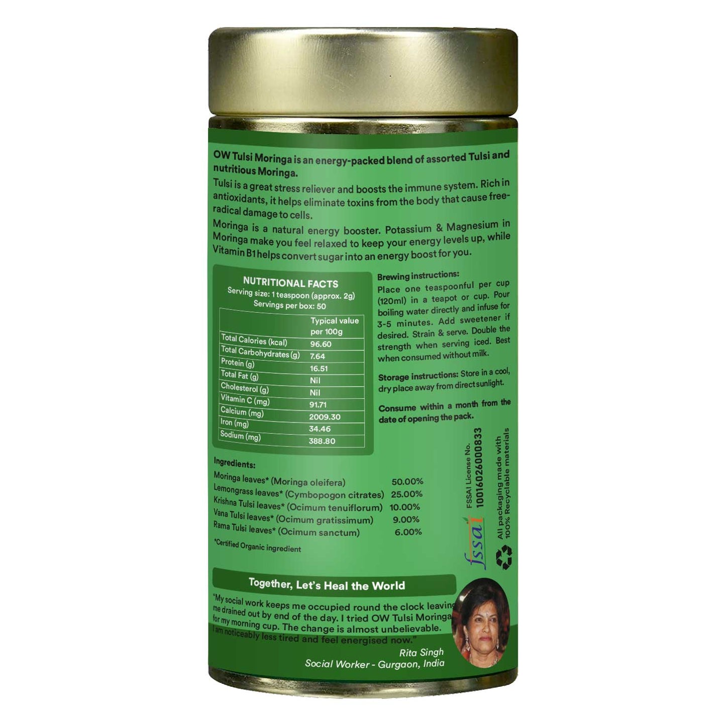 Tulsi Moringa Tea