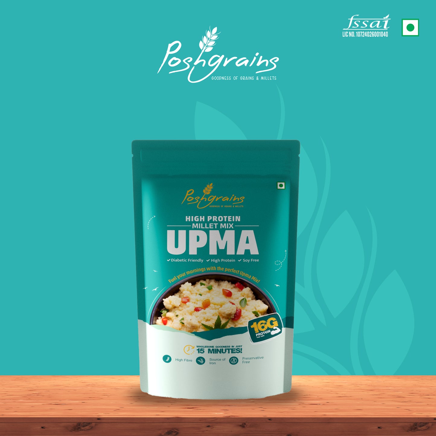 High Protein Millet Mix Upma
