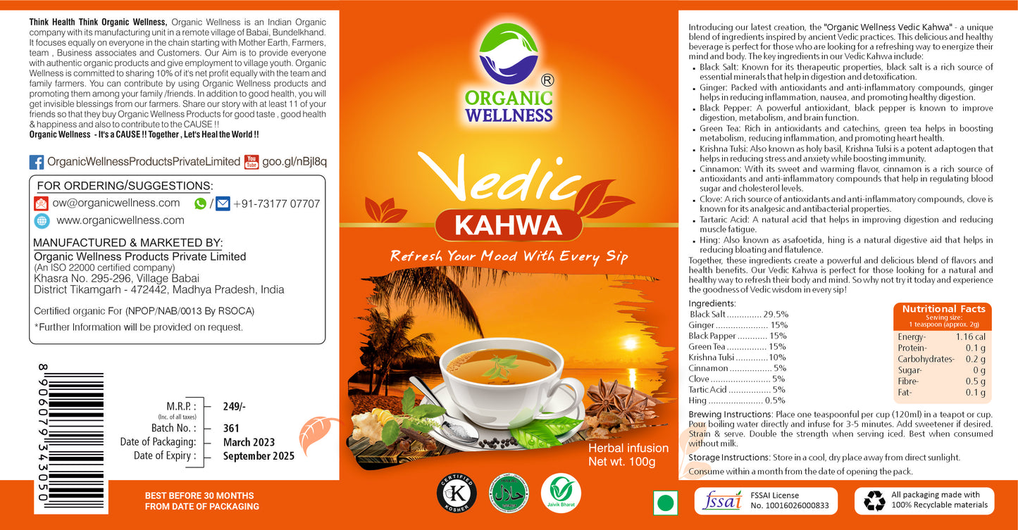 Vedic Kahwa Tea