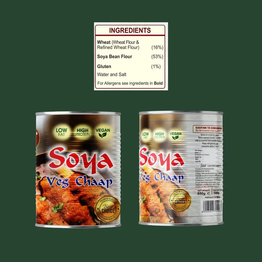 Organic Veg Soya Chaap