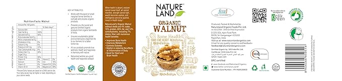 Organic Walnut 150 GM