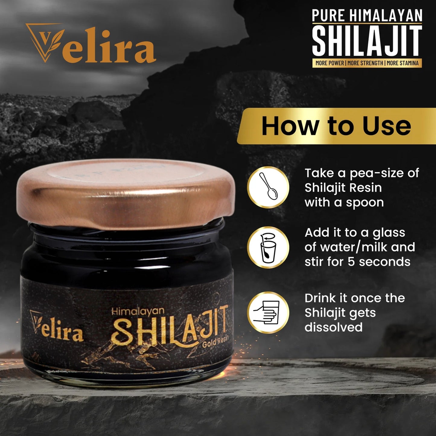 Pure Himalayan Shilajit