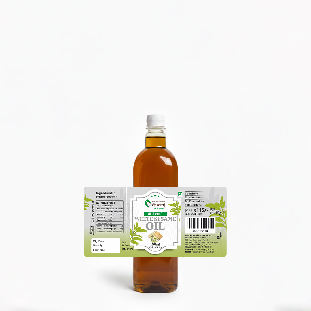 White Sesame Oil 100 ML