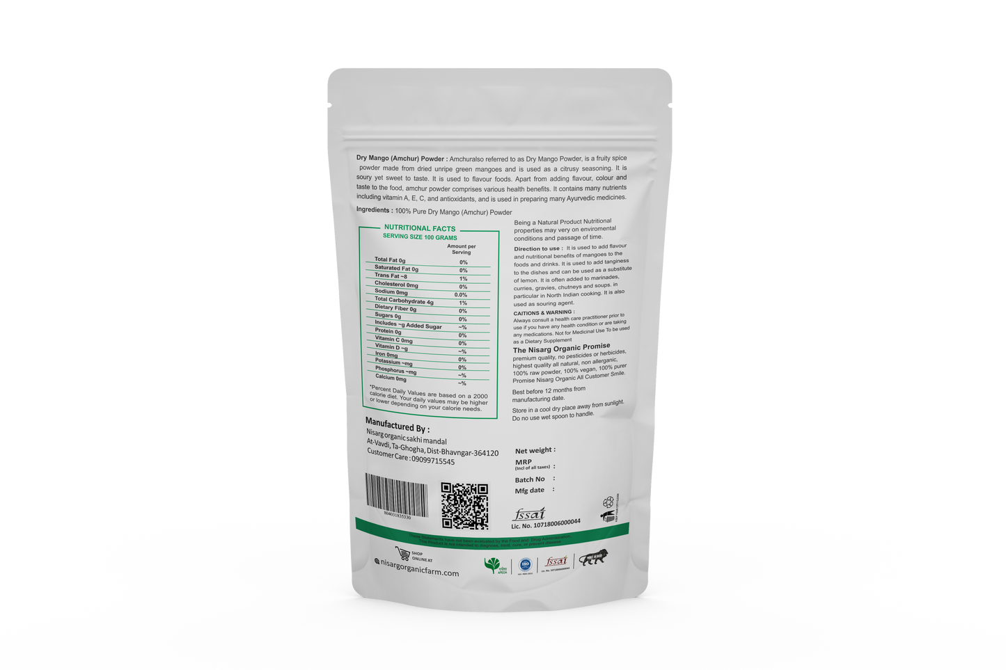 Amchur powder