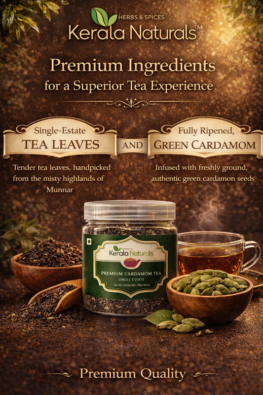 Kerala naturals Premium Cardamom Tea 200g