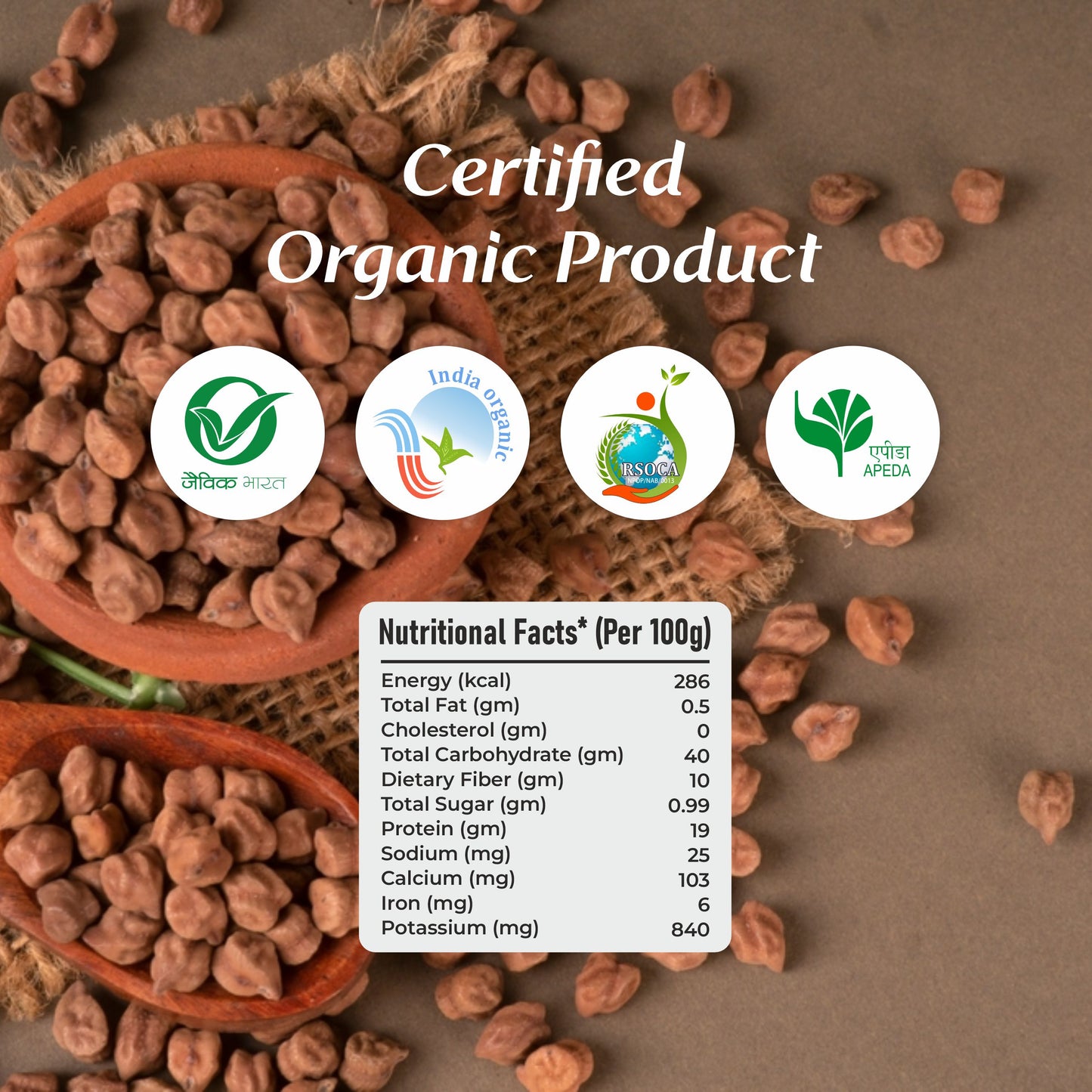 Organic Desi Chana