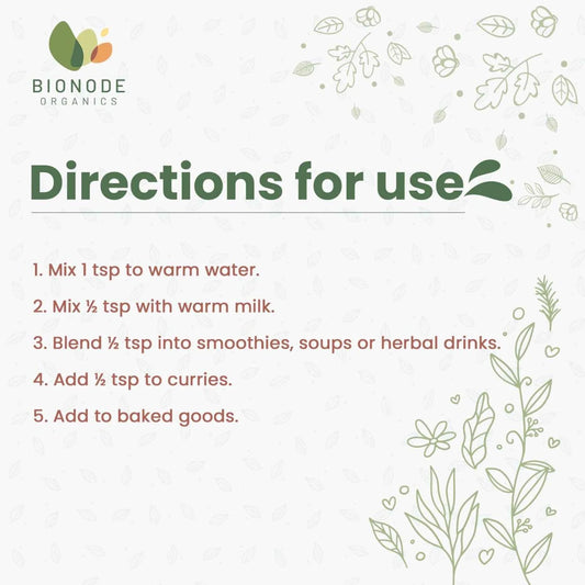 Bionode Organic Wheatgrass Powder